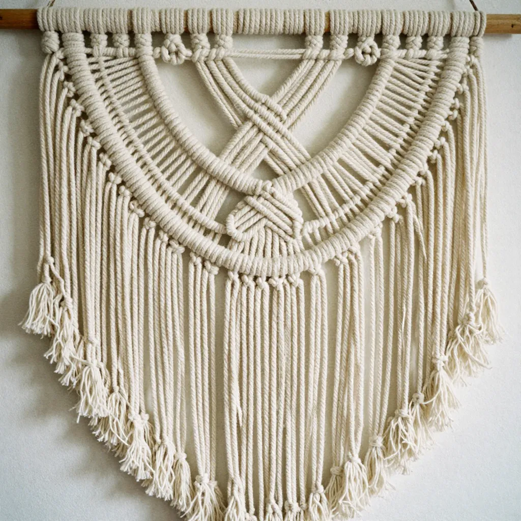 Intricate wall art structure